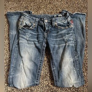 Miss Me Women's Boot Cut Jeans - Blue